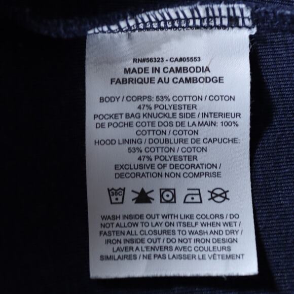 Nike Tech Full-Zip Hoodie Men’s Large Navy Blue – Water-Resistant Zipper Pockets - Picture 9 of 10